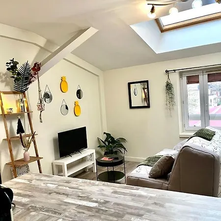 Le Repaire, Rives, 4 Pers, Calme, Lit Queen Et Bz Apartmán *