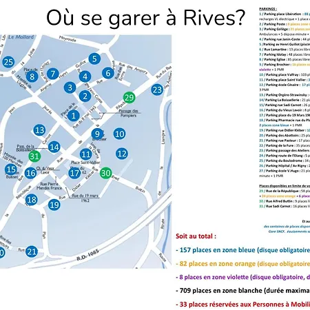 Le Repaire, Rives, 4 Pers, Calme, Lit Queen Et Bz Rives (Isere)